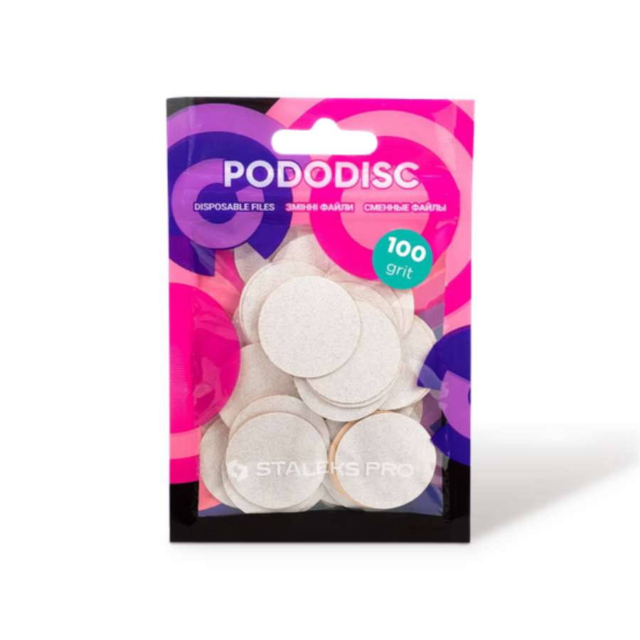 Disposable files Pododisc M Expert 100, 50 st