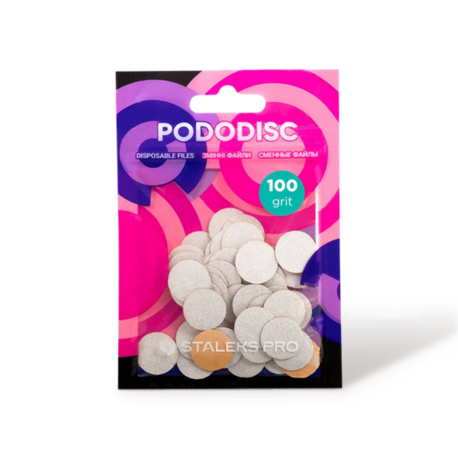 Disposable files Pododisc S Expert 100, 50 st