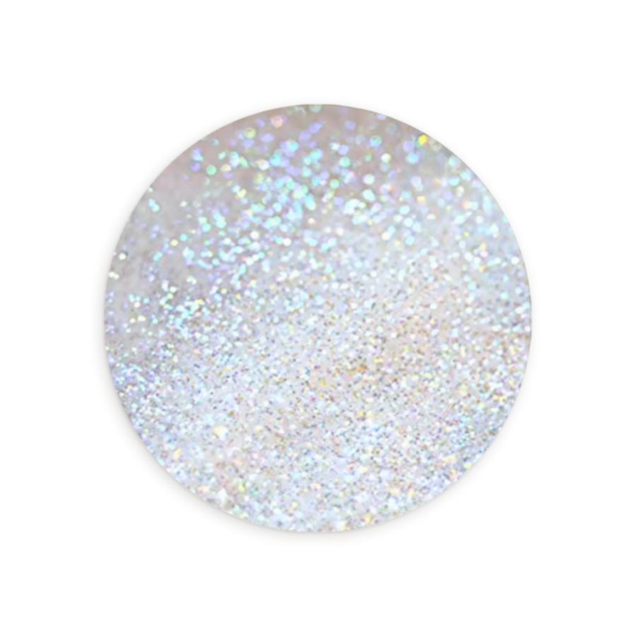 Glitter EF 102 Valkoinen Irisoiva Monivärinen GN