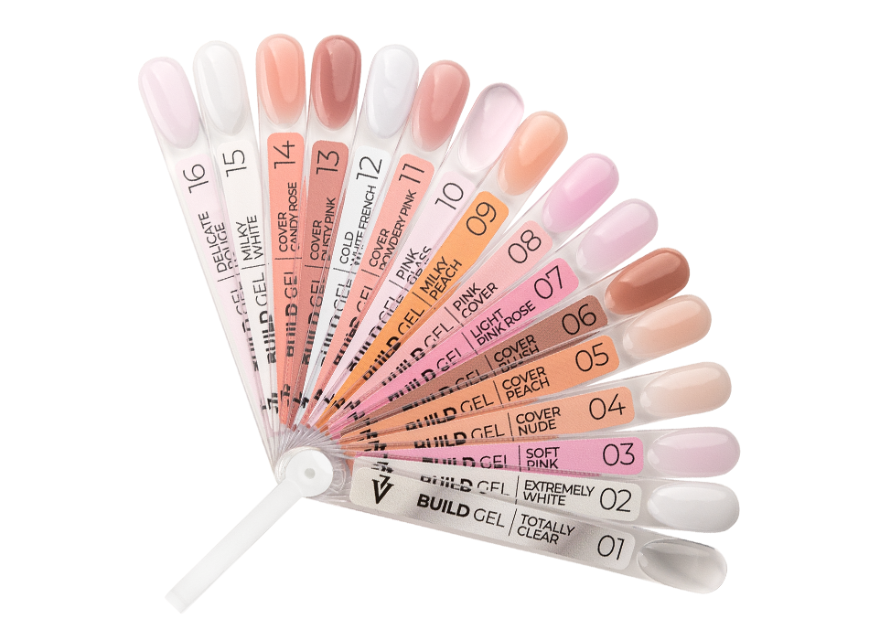 VICTORIA VYNN COLOR CHART BUILD GEL 01-16 - Lovli 