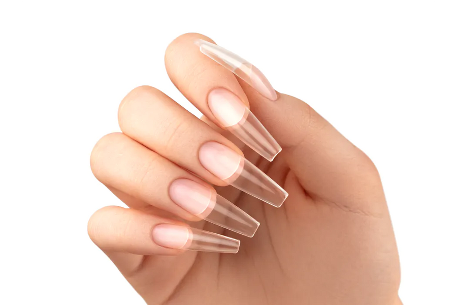 Soft Gel Tips Long coffin
