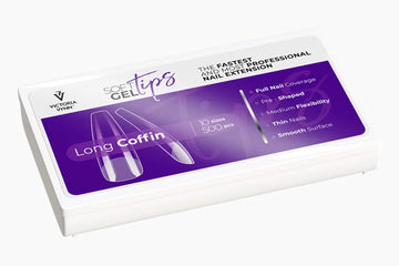 Soft Gel Tips Long Stiletto 500 pcs (Kopia)